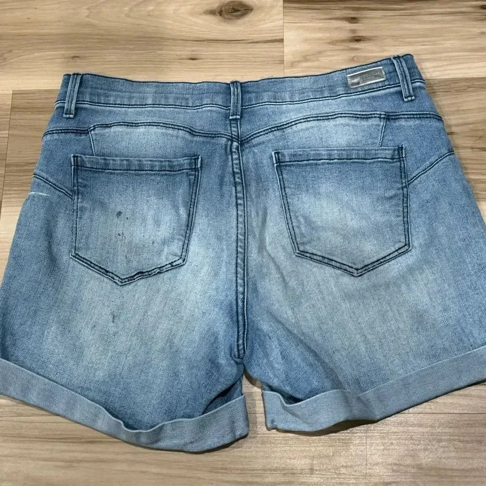Juicy Couture Shiny Distressed Shorts Women’s 10